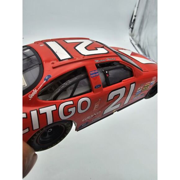 REVELL RACING MICHAEL WALTRIP #21 CITGO 1:24 SCALE 1996 Plastic Glass Unglued - Picture 4 of 6